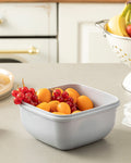Stella Plastic Square Storage Container 900 ml Gray