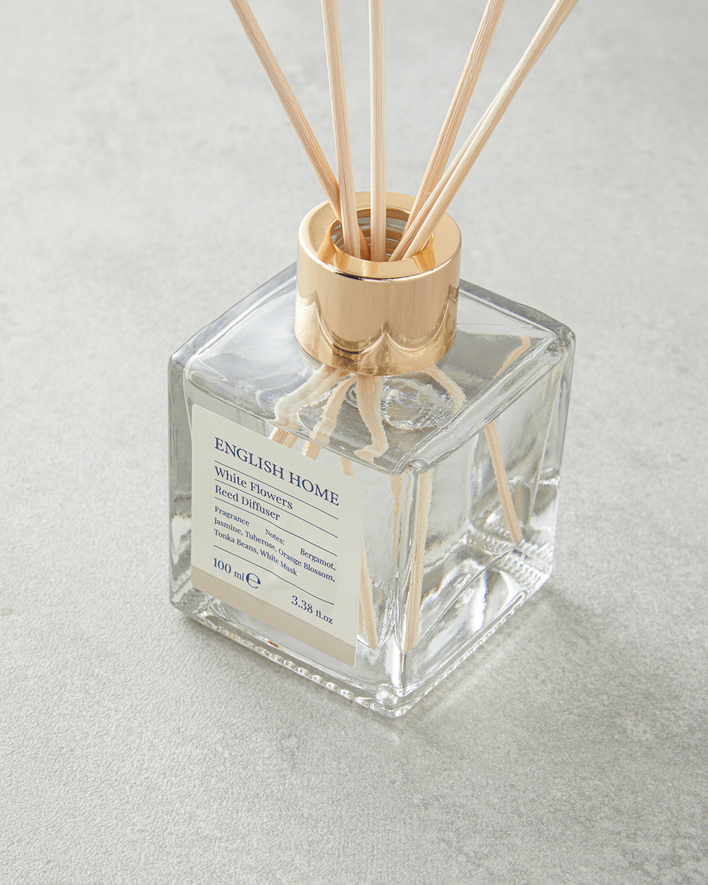 White Flowers Reed Diffuser 100 ml Beige (view 3)