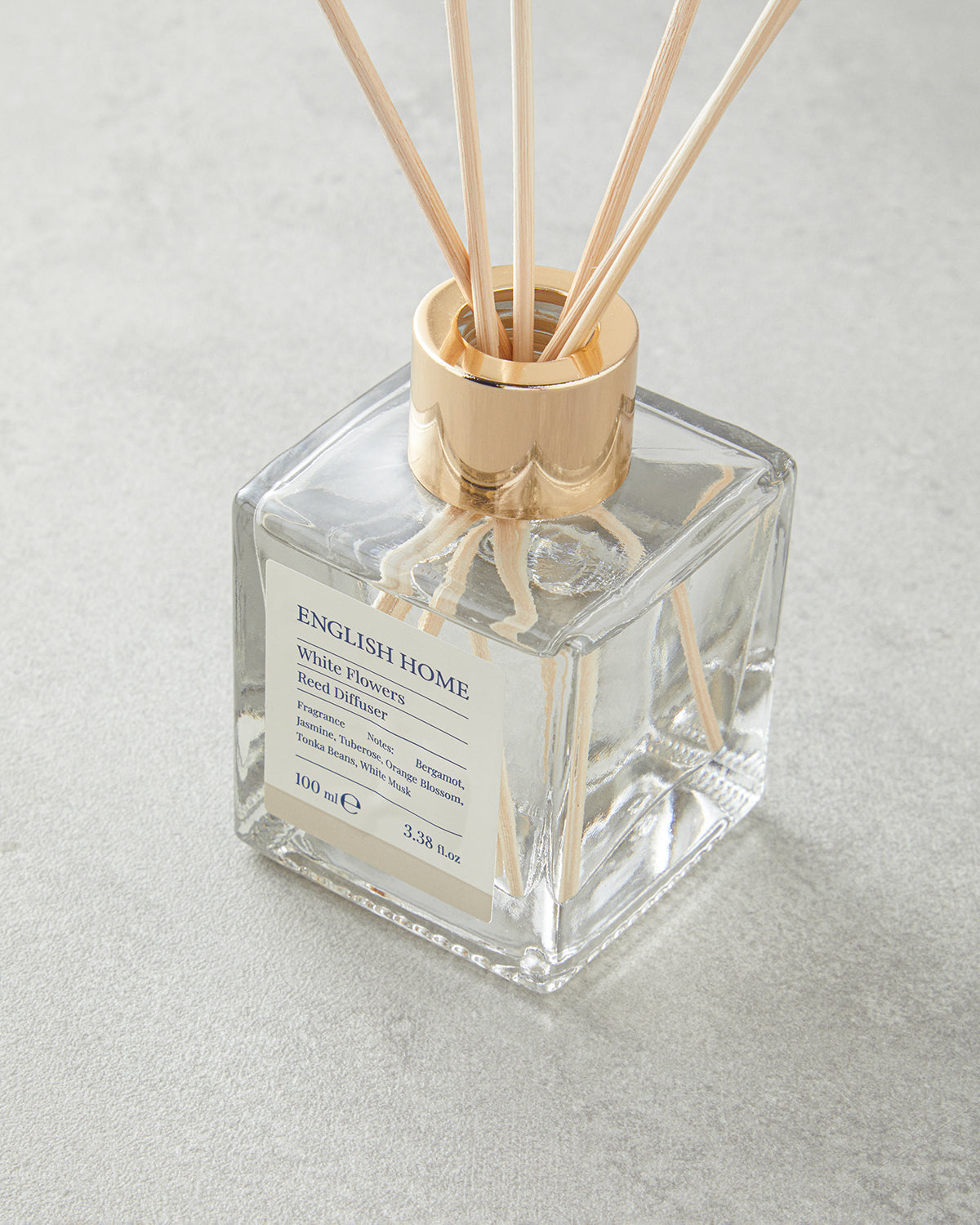 White Flowers Reed Diffuser 100 ml Beige (view 3)