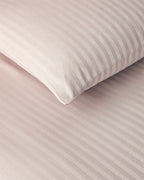 Crystal Silky Twill King Size Duvet Cover Set 240x220 cm Pink (view 4)