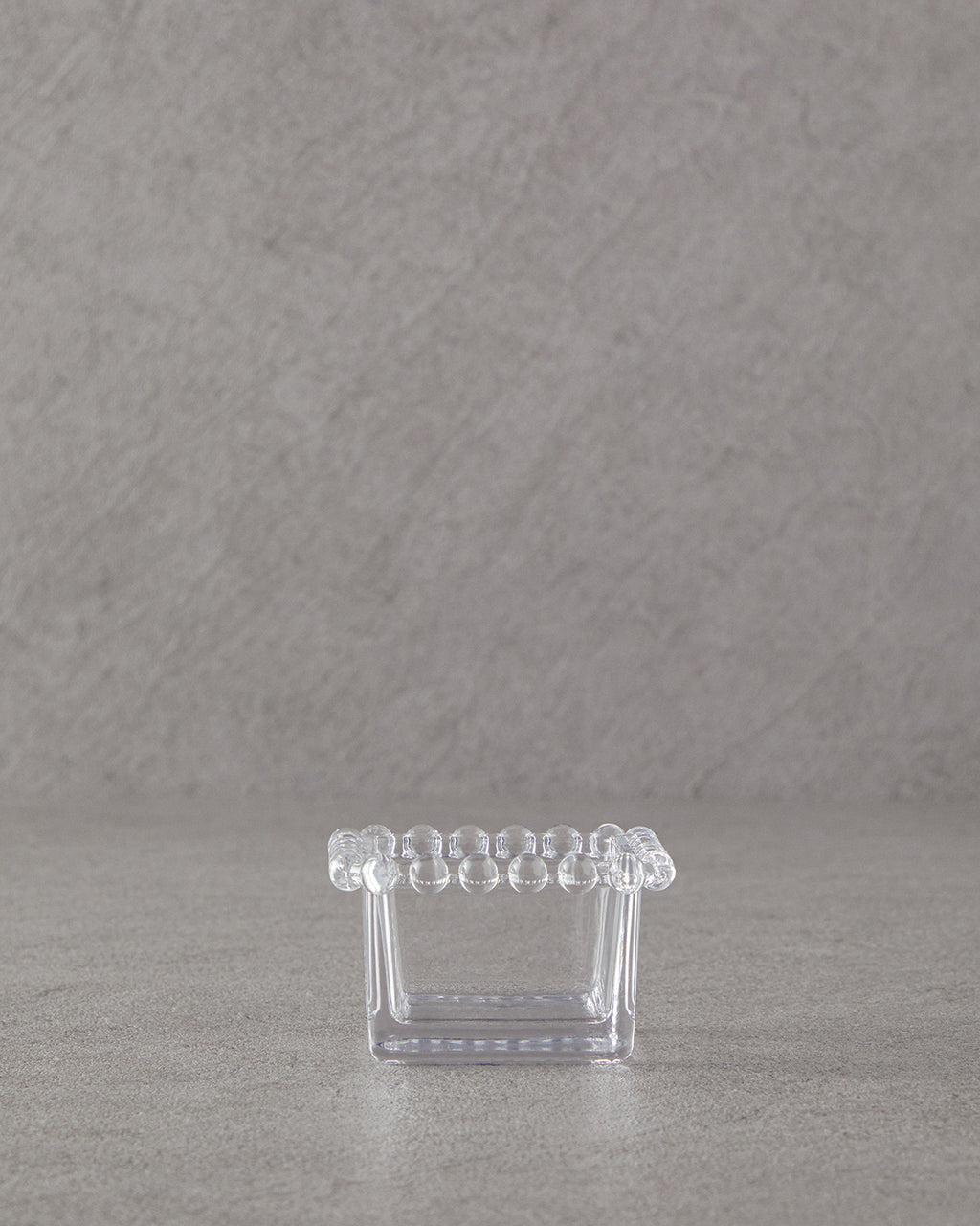Miny Glass Snack Bowl Transparent - 7x7x4 cm