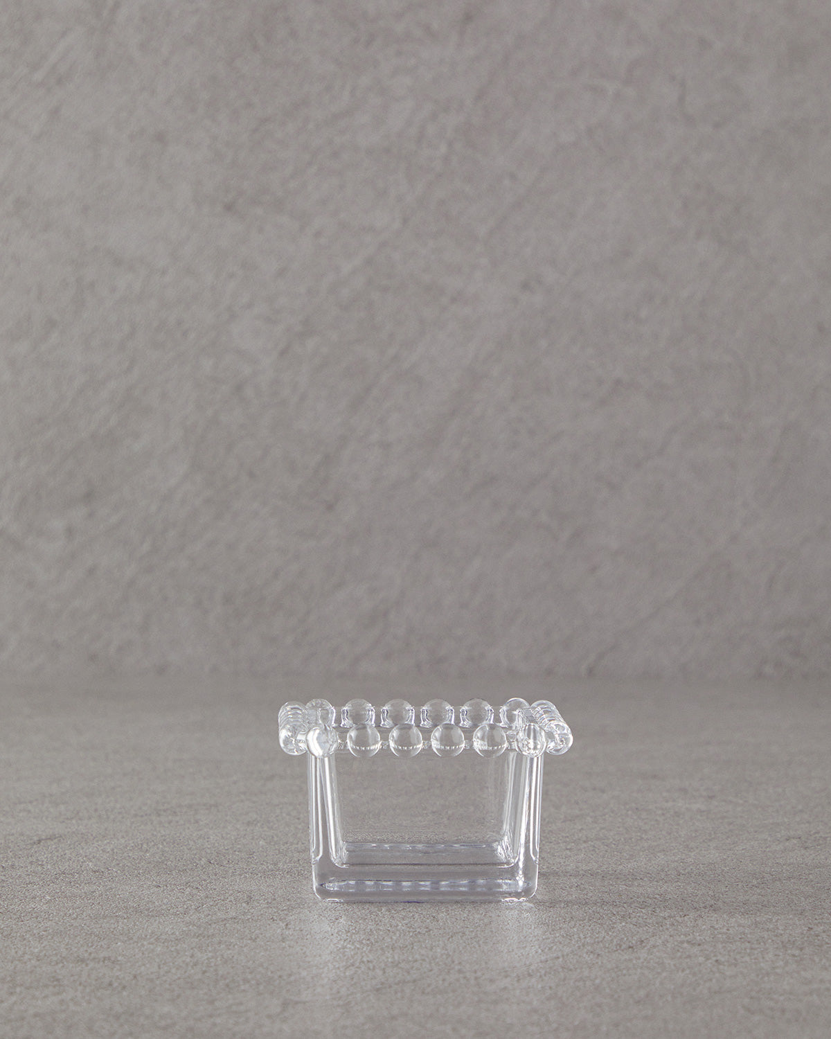 Miny Glass Snack Bowl Transparent - 7x7x4 cm