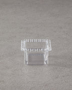 Miny Glass Snack Bowl Transparent - 7x7 cm (view 2)