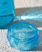 Rena Glass Water Bottle 420 ml Turquoise (view 2)