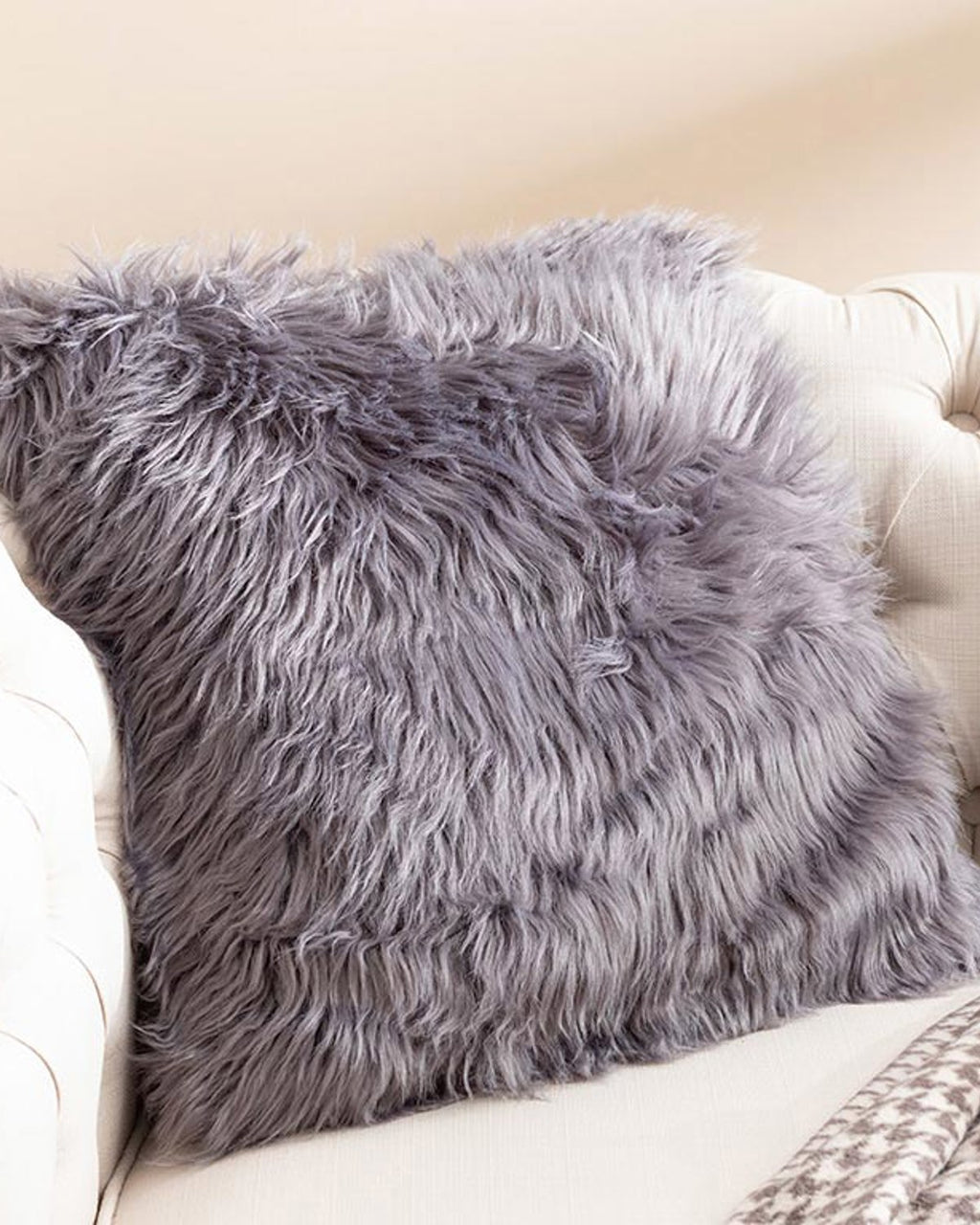Jade Plush Toss Pillow Cover 45x45 cm (view 5)