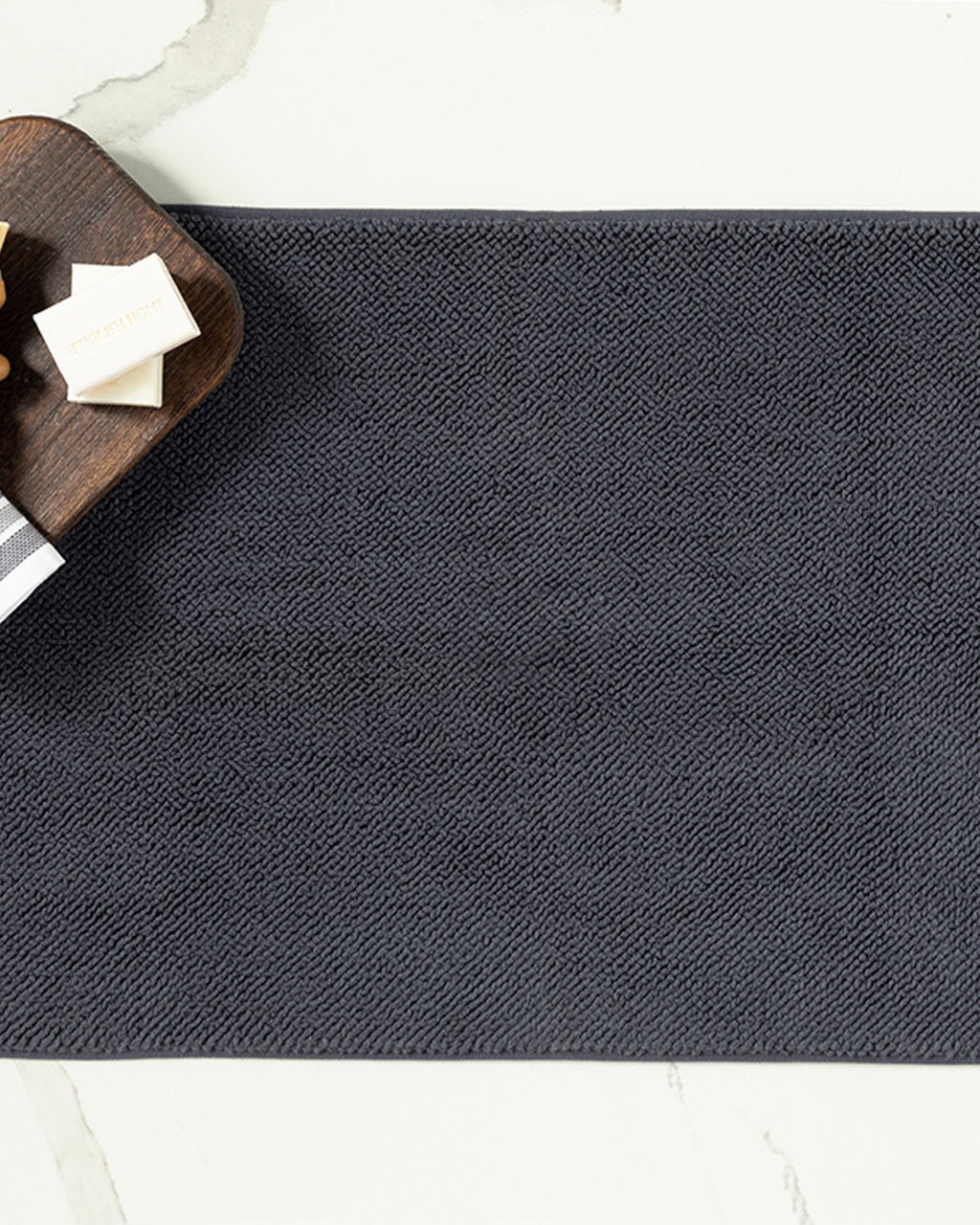 Vanity Brass Foot Towel 50x70 cm - Anthracite
