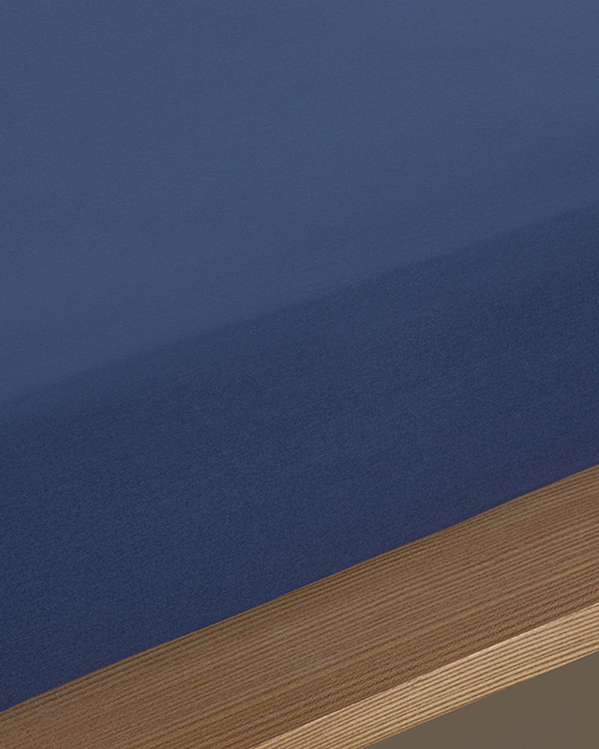Plain Cotton Fitted Sheet Midnight Blue (view 26)