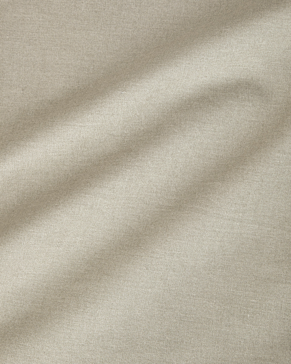 Plain Cotton Fitted Sheet Coffee Foam (view 5)