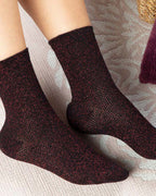 Purler Cotton Women Single Socks Standard Black