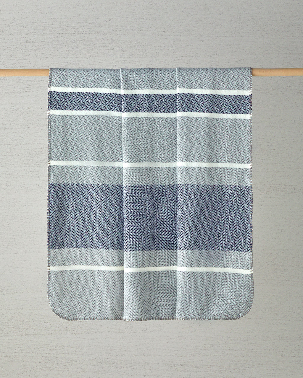 Barleycorn Scotch Single Size Blanket 150x200 cm Navy Blue