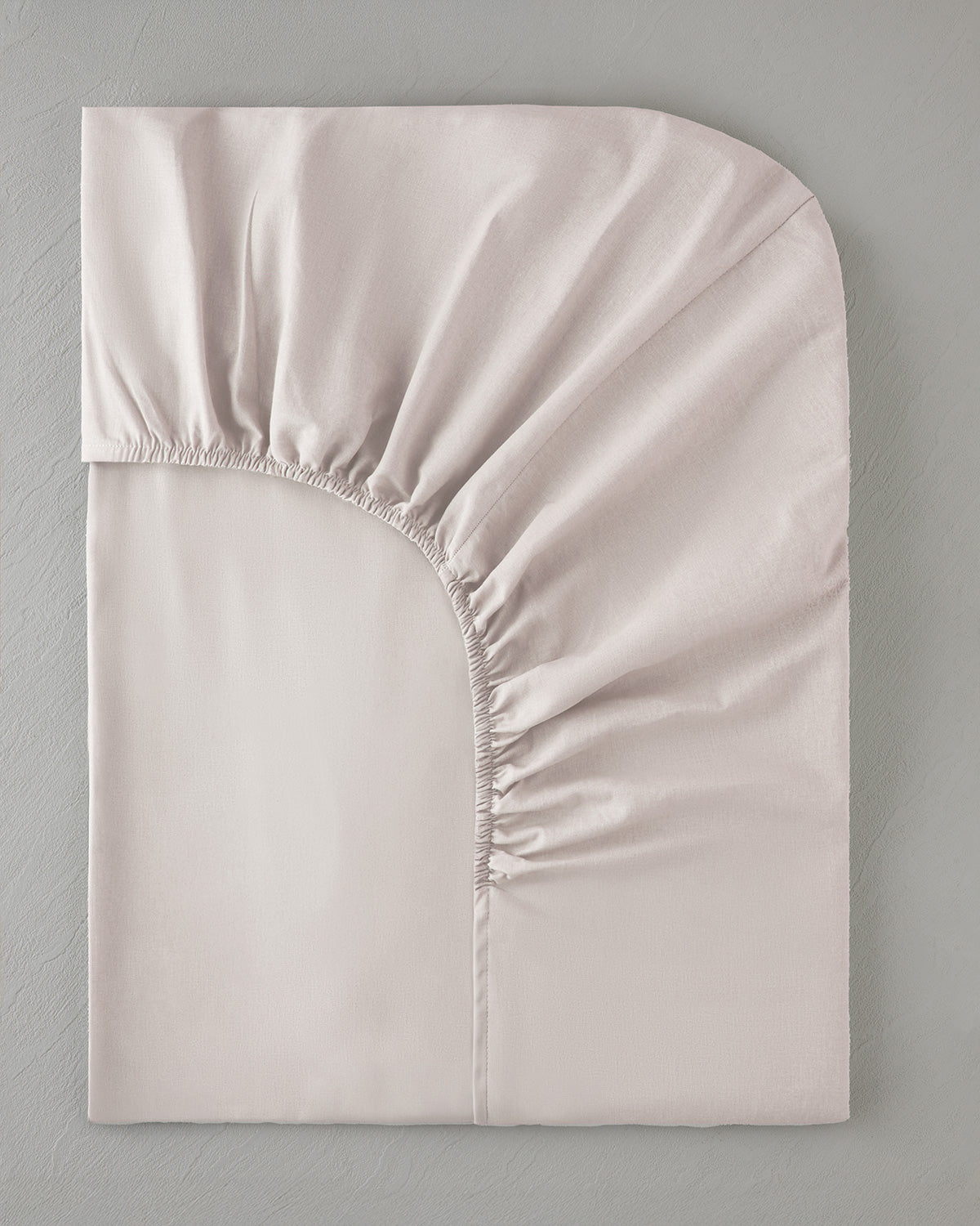 Plain Cotton Fitted Sheet Powder Pink (view 12)