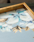 Georgia Glass Decorative Tray 30x42 cm Blue (view 3)