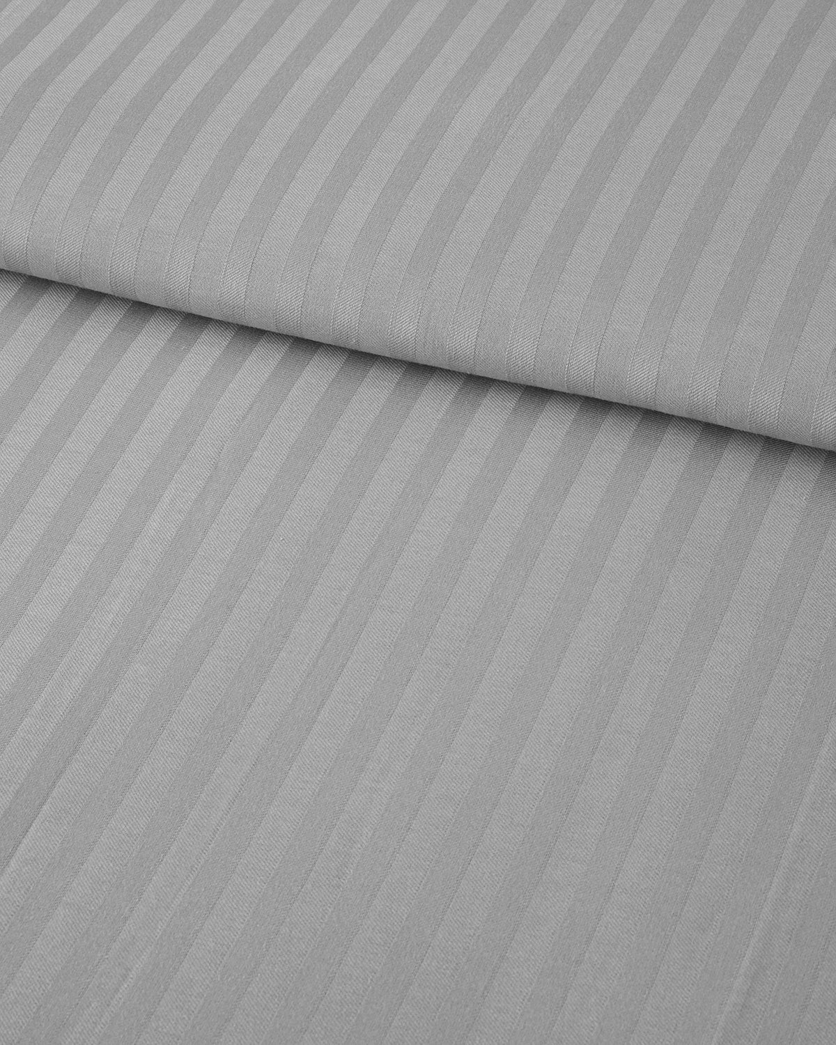 Crystal Silky Twill King Size Duvet Cover Set 240x220 cm Gray (view 3)