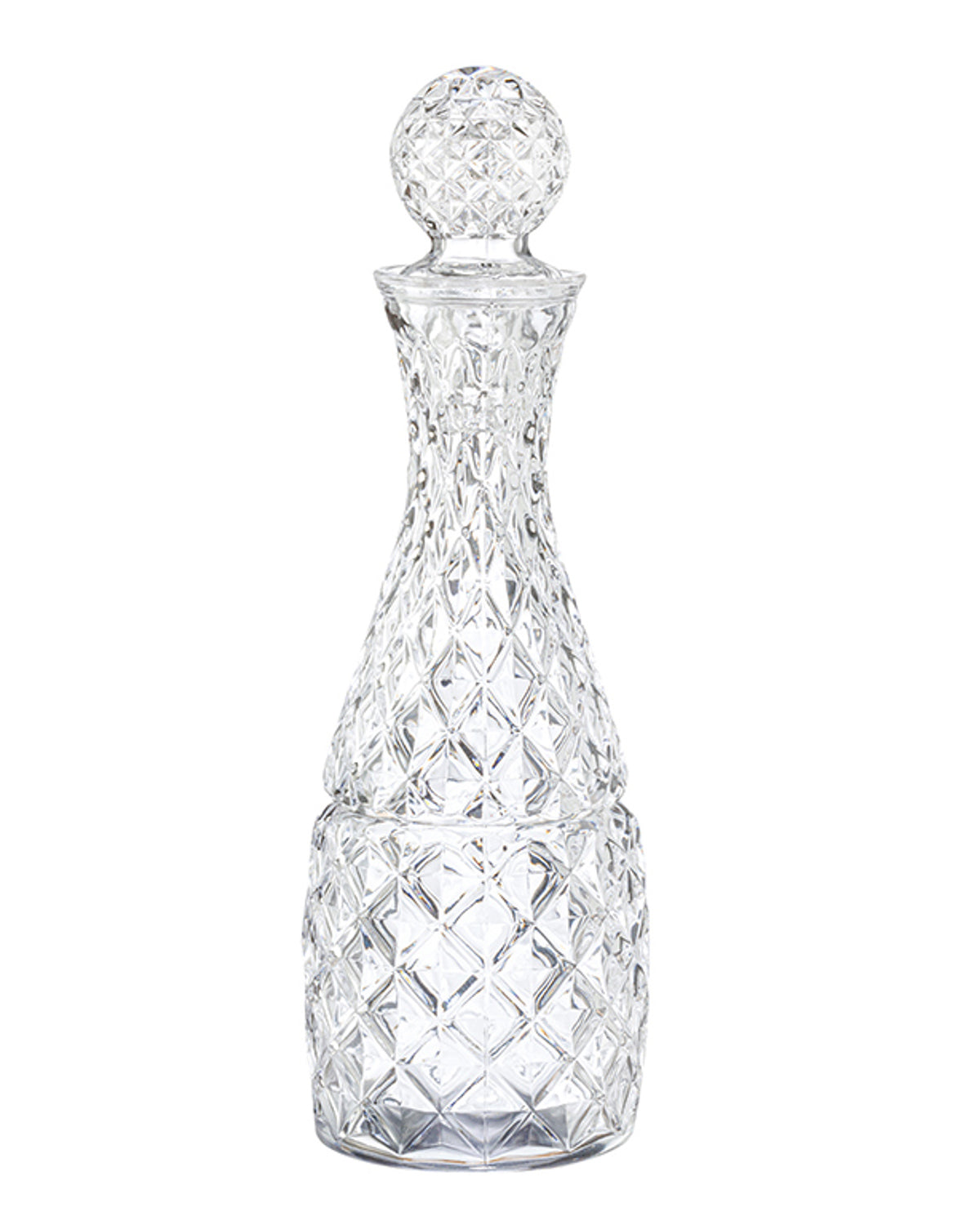 Flora Glass Decanter 1000 ml Transparent (view 3)