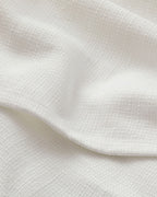 Etamin Jacquard Weaving Summer Blanket White (view 6)