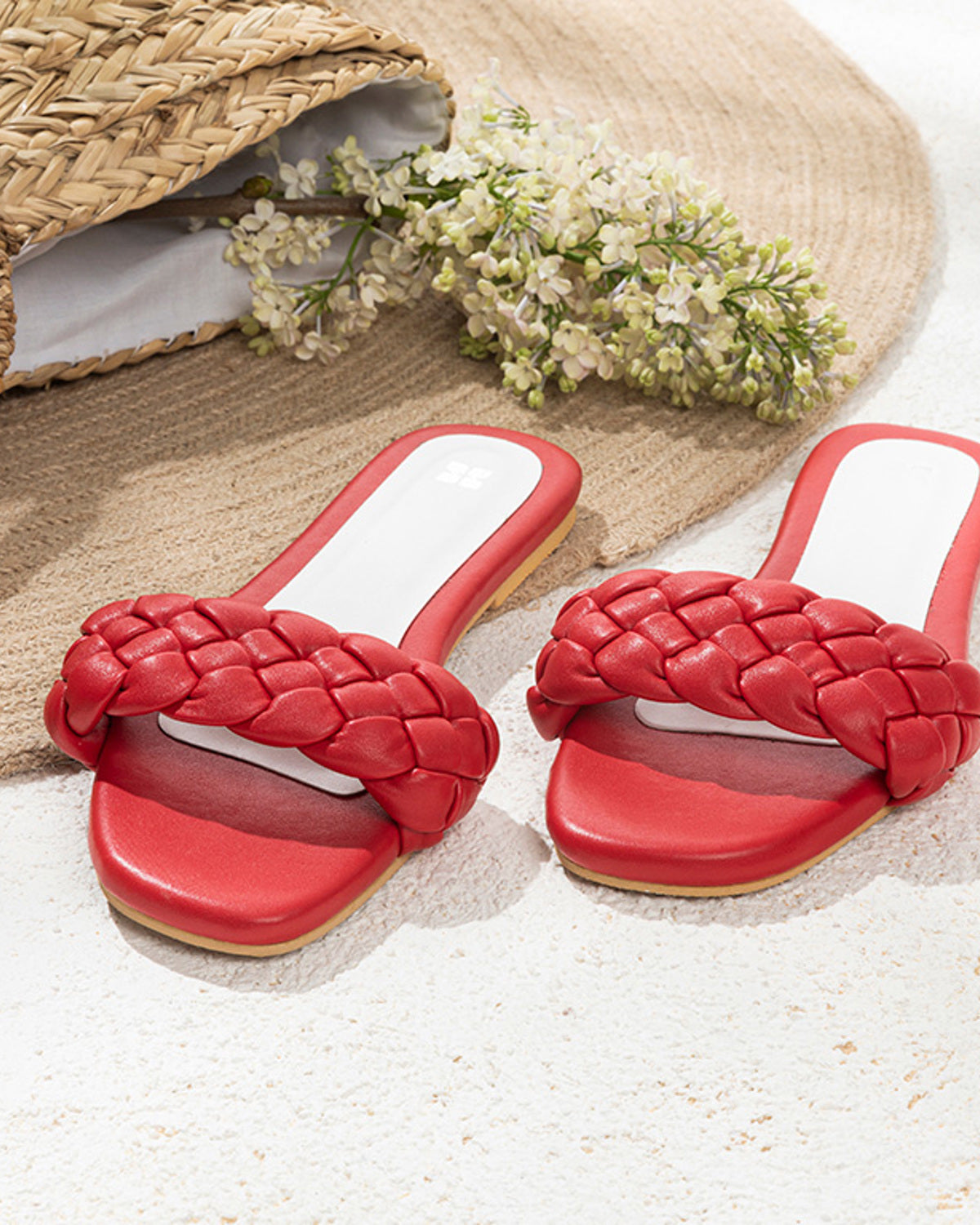 Linda Slippers Outdoor Slippers - Red - 36