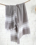 Band Cotton Bath Wrap 95x165 cm Brown