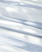 HIP Stripe Printed Single Size Summer Blanket Set 150x220 cm Blue (view 4)