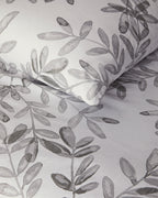 Olive Twig Crêpe Duvet Cover Set Olive Green (view 4)