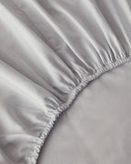 Olive Twig Crêpe Duvet Cover Set Olive Green (view 6)