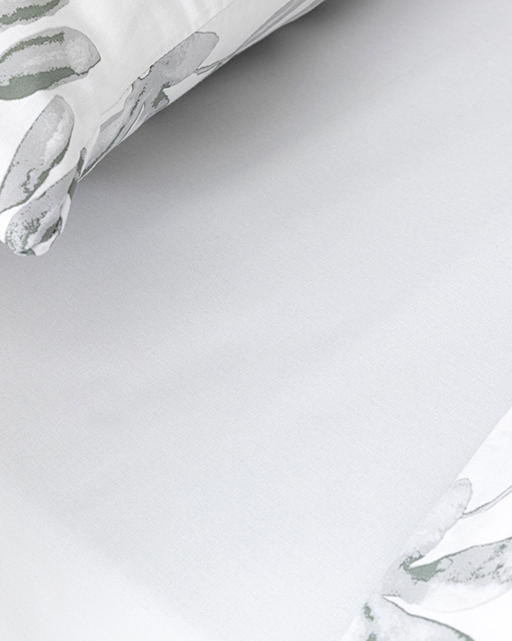 Olive Twig Crêpe Duvet Cover Set Olive Green (view 11)