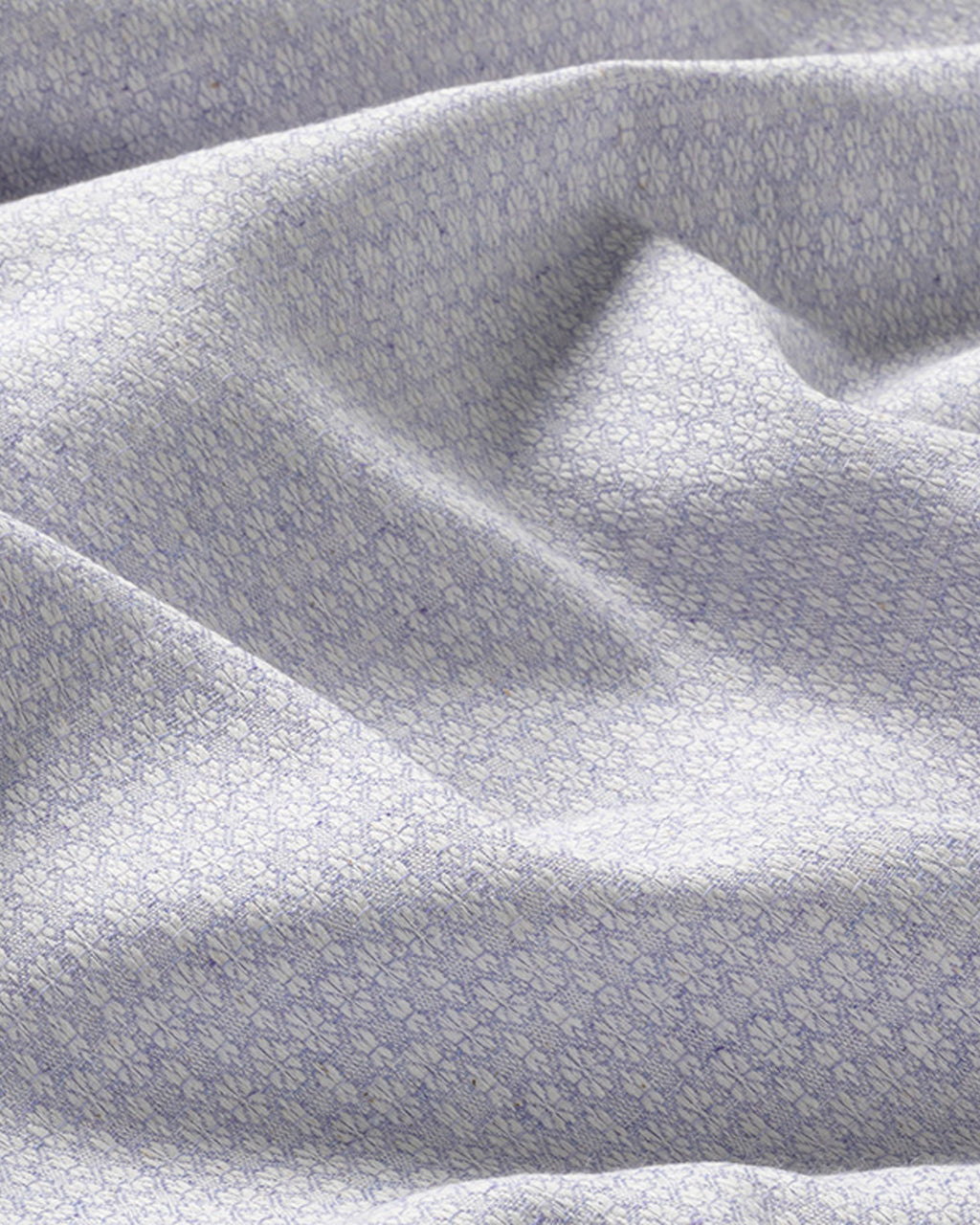 Petite Daisies Yarn Dyed Single Size Duvet Cover Set 160x220 cm Lilac (view 4)