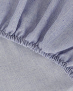 Petite Daisies Yarn Dyed Single Size Duvet Cover Set 160x220 cm Lilac (view 5)