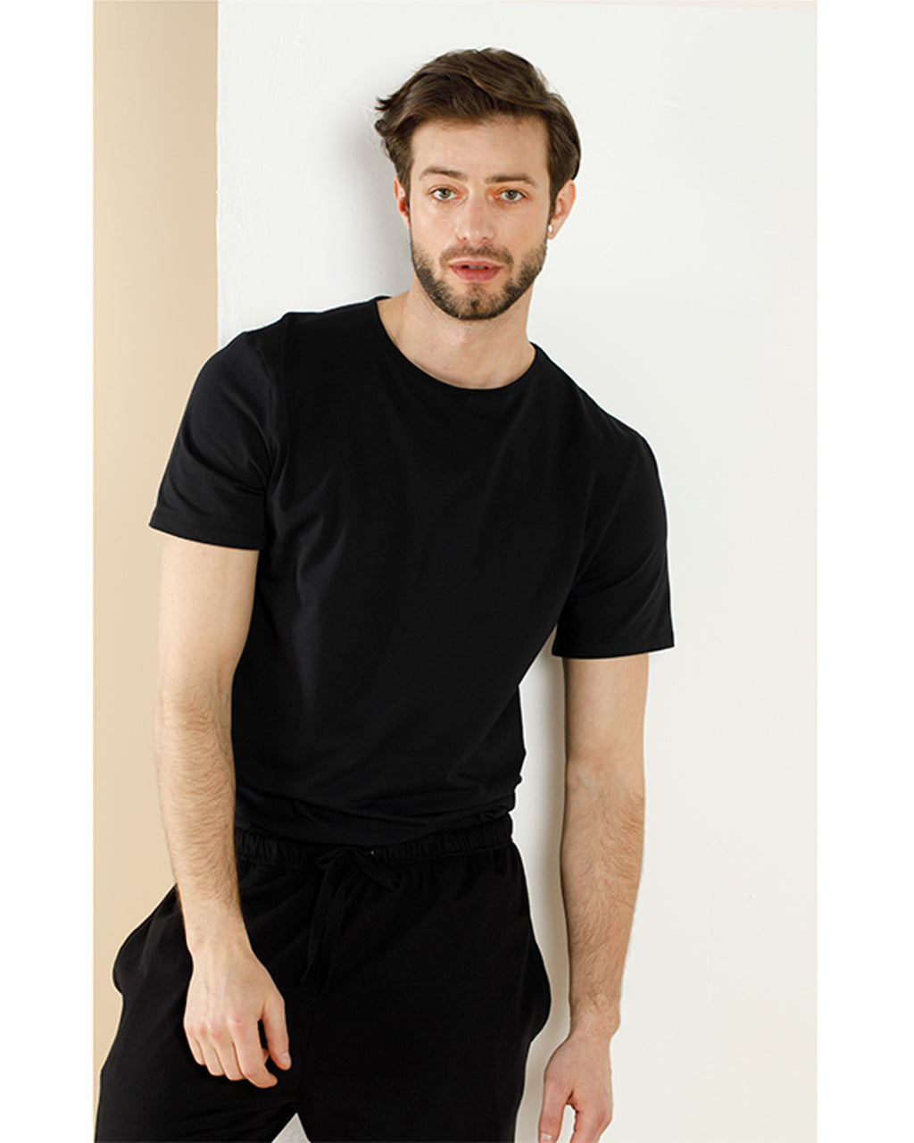 Cotton Fit Yuvarlak Yaka Cotton Men’s Undershirt L Black