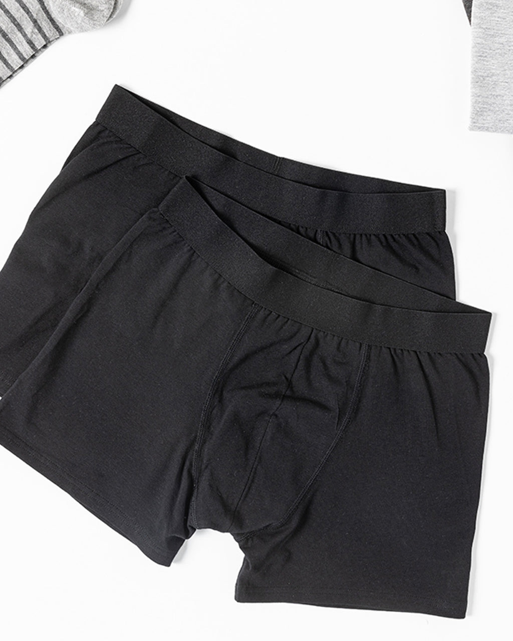 Comfort Cotton Men’s 2 pcs Boxer S Black
