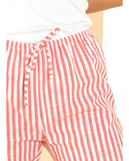 Strped Red Woven Long Johns M Red (view 4)