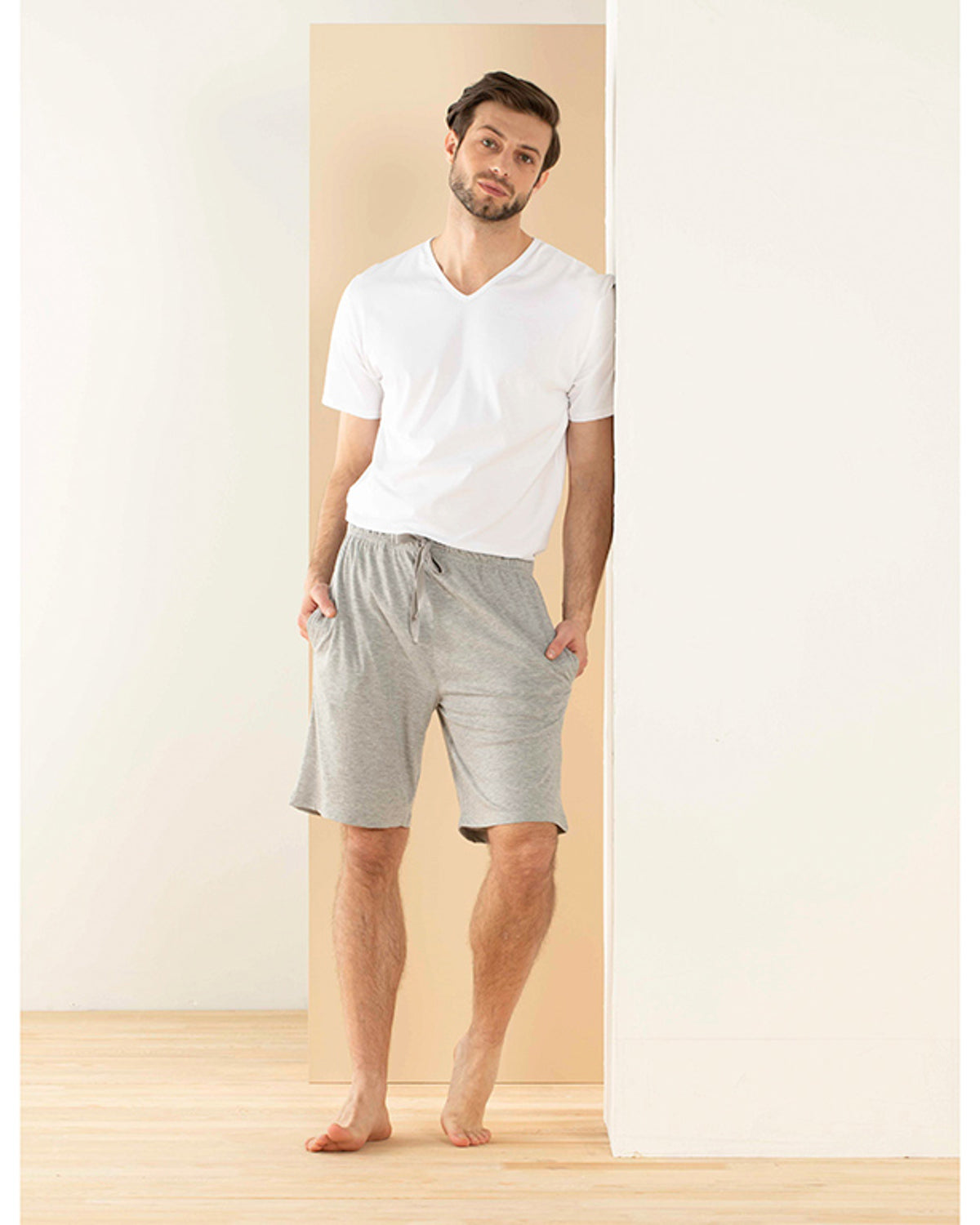 Relax Grey Cotton Polyester Single Bottoms Gray (view 6)