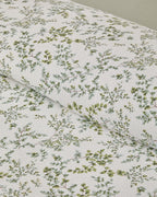 Natur Printed Cotton Summer Blanket Set Green (view 4)