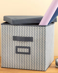 Comb Storage Box 30x30x30 cm Navy Blue