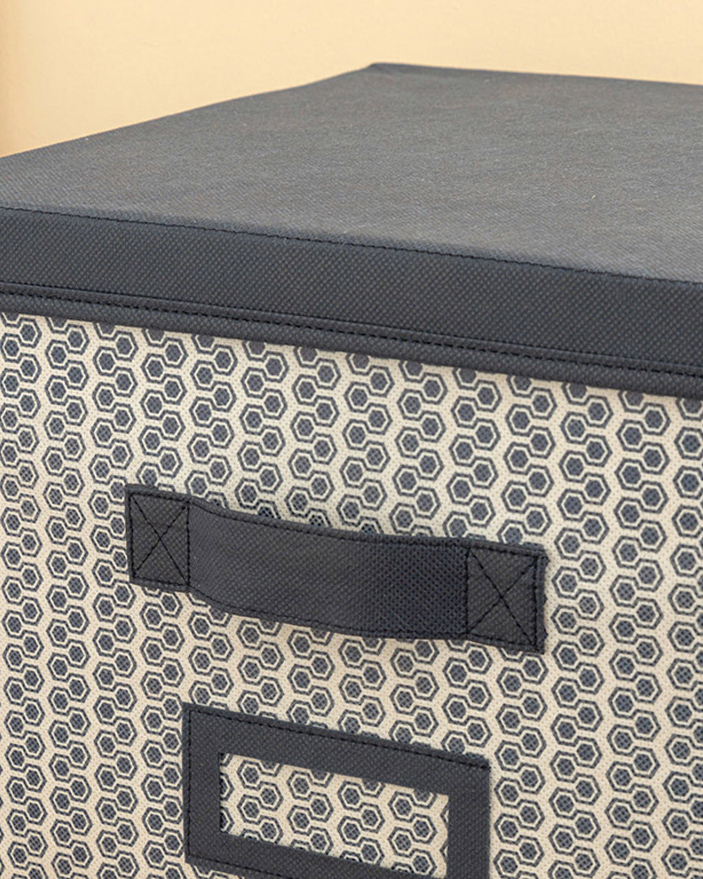 Comb Storage Box 30x30x30 cm Navy Blue (view 3)