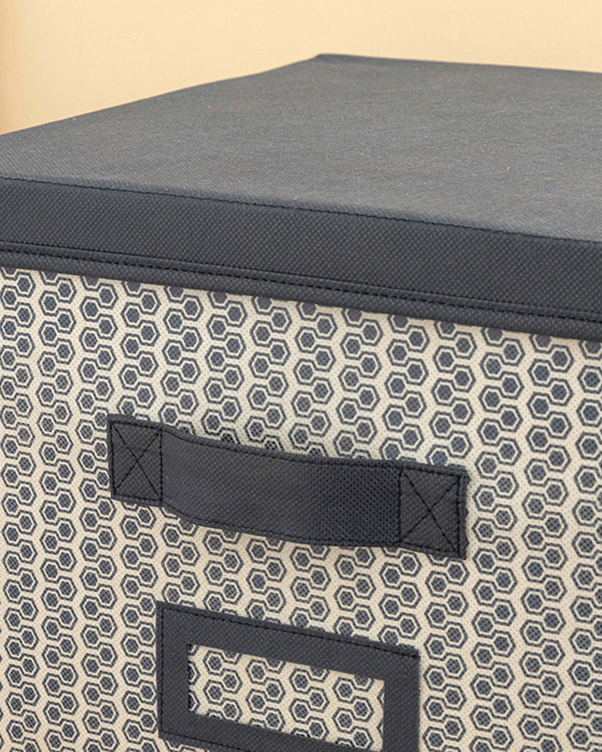 Comb Storage Box 30x30x30 cm Navy Blue (view 3)