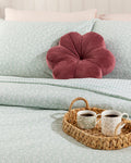 Liberty Blossom Cotton Double Size Duvet Cover Set 200x220 cm Celadon