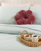 Liberty Blossom Cotton Double Size Duvet Cover Set 200x220 cm Celadon
