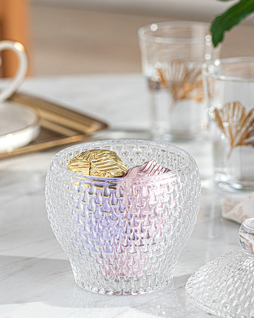 Bella Glass Sugar Bowl Transparent (view 2)