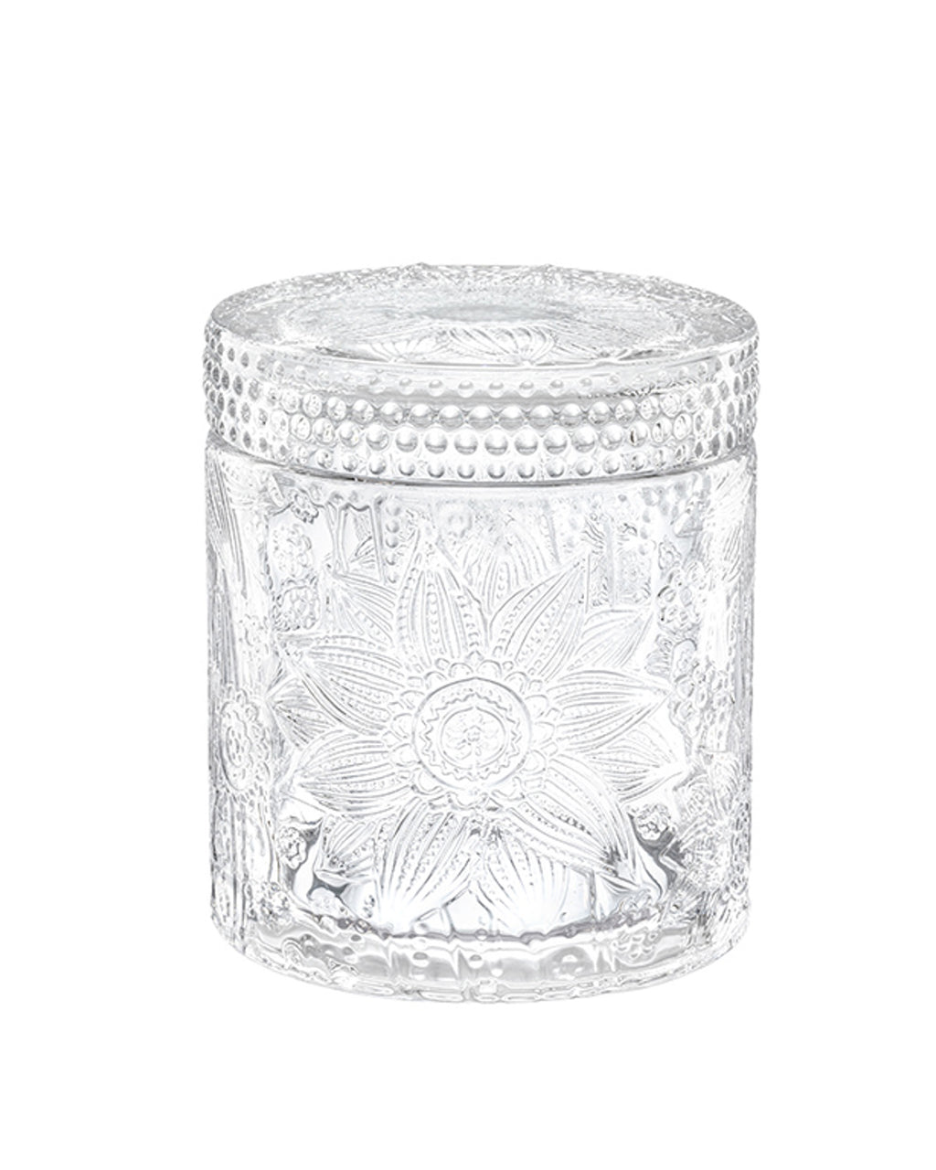 Bloom Glass Sugar Bowl 9x10 cm Transparent (view 3)
