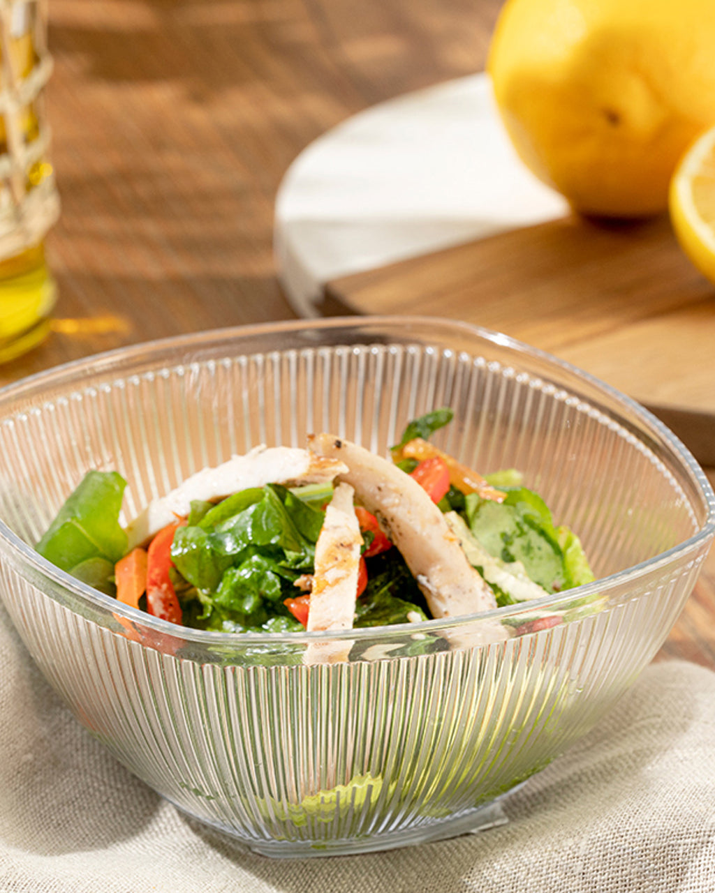 Axel Acrylic Bowl 12.5 cm Transparent