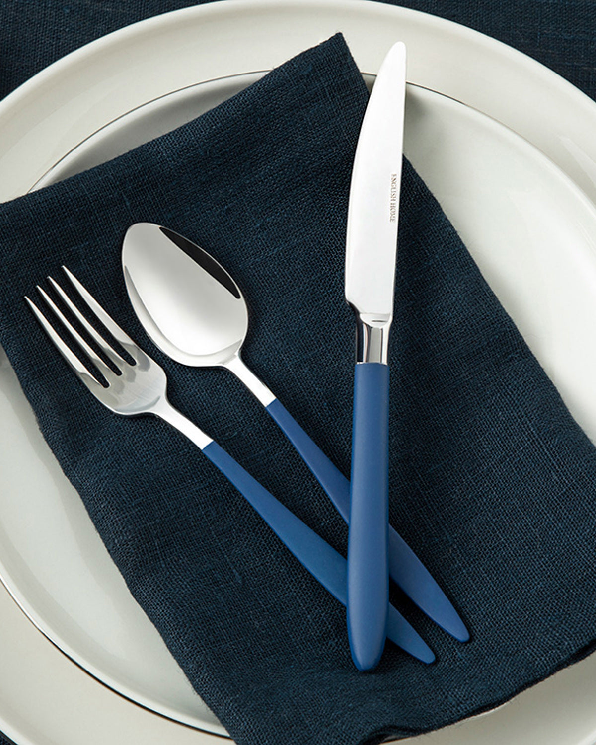 Elodie 18/10 Stainless Steel 18 pcs Dessert Cutlery Set 18 Pieces Silver