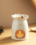 Bouquet Censer 11x11x14 cm White