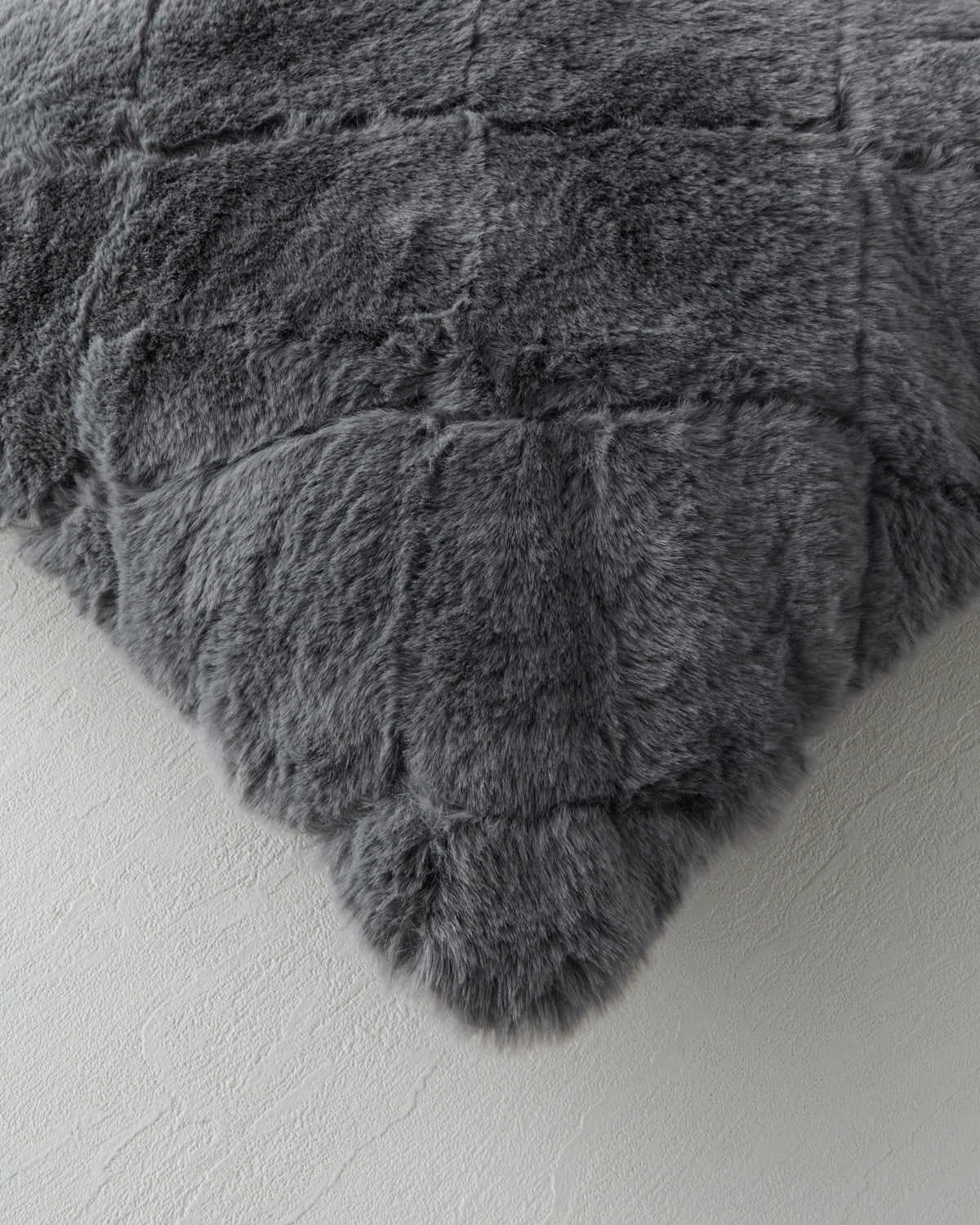 Soft Touch Rabbit Plush Toss Pillow Cover 45x45 cm (view 7)