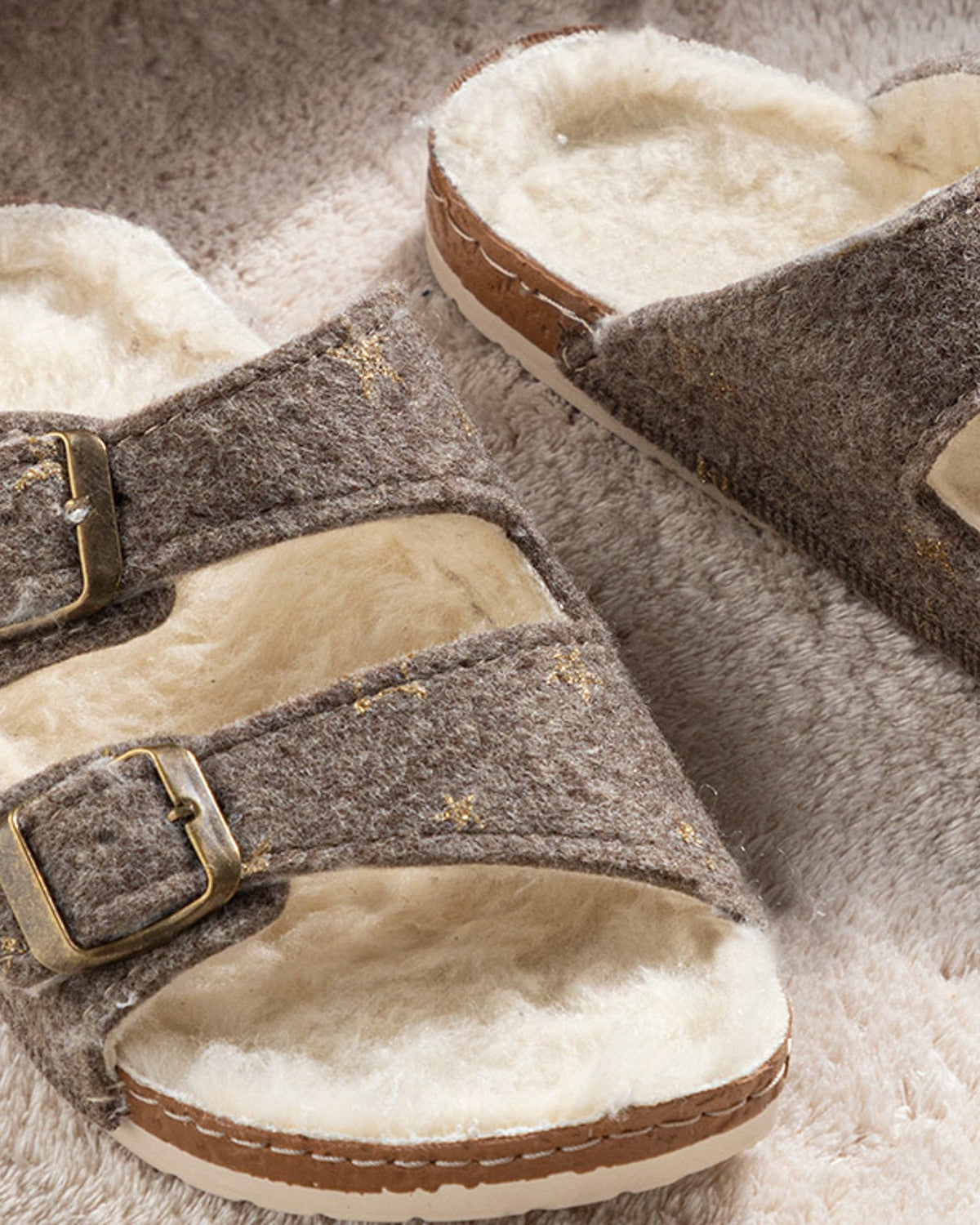 Glam Stars Felt Women House Slippers (view 12)