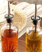 Bony Glass 2 pcs Oil Bottle 18 cm Transparent (view 3)