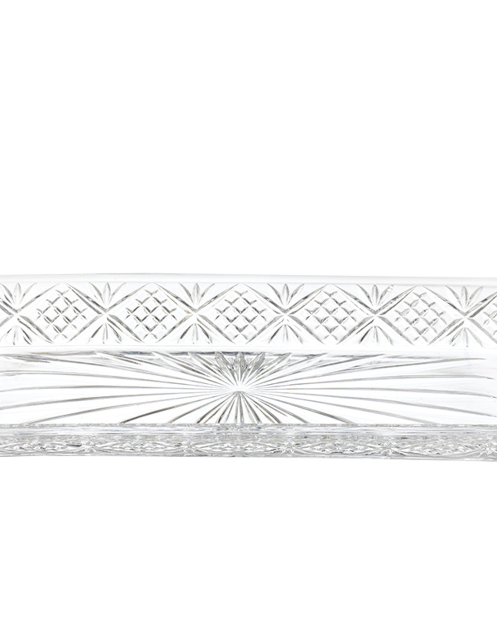 Zena Glass Rectangular Plate 30 cm Transparent (view 4)