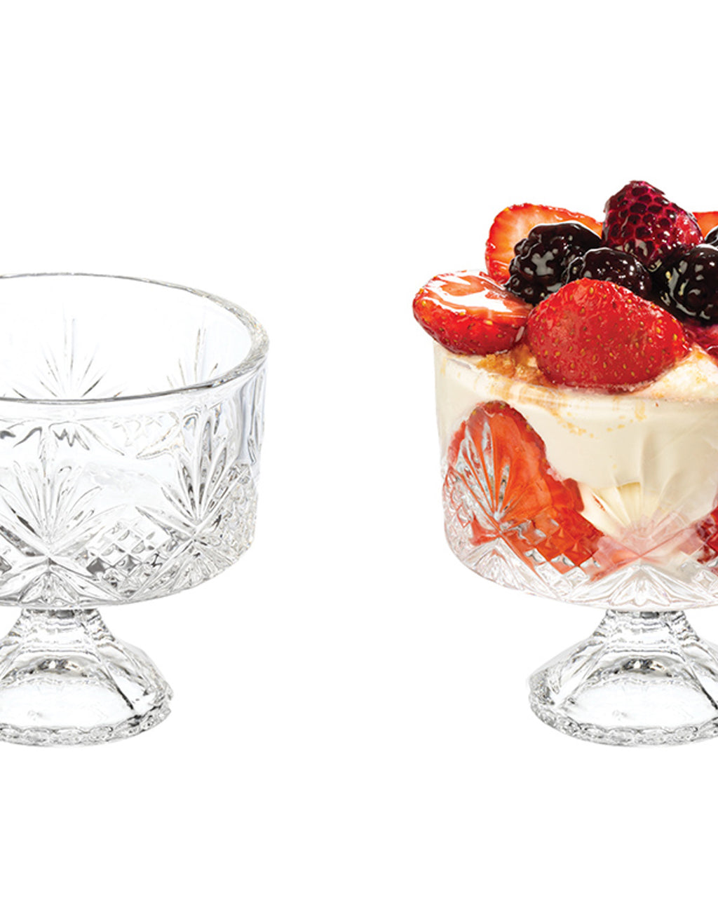 Oria Glass 6 pcs Cup 115 ml Transparent (view 4)