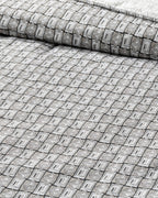 Deltoid Cotton Double Size Duvet Cover Set 200x220 cm Gray (view 4)