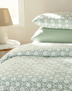Parterre Cotton Double Size Duvet Cover Set 200x220 cm Green (view 3)