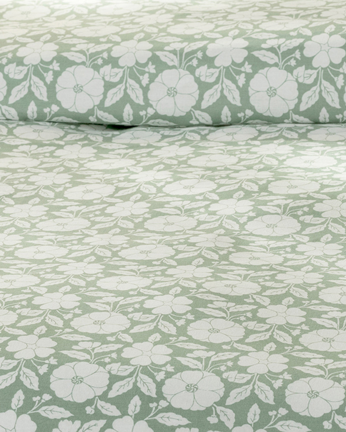 Parterre Cotton Double Size Duvet Cover Set 200x220 cm Green (view 4)